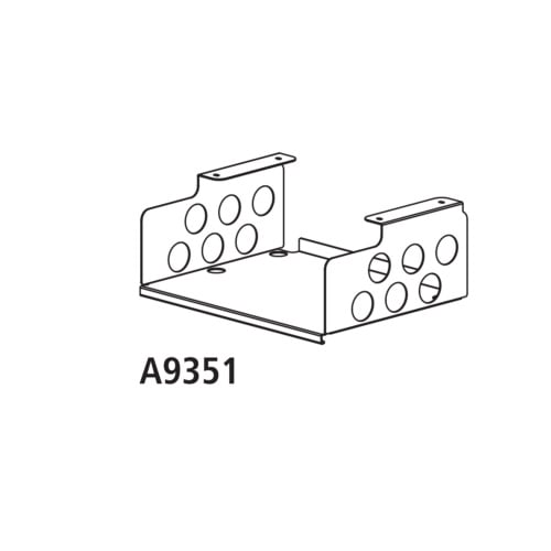 Safco Techworks Storage Center, Undersurface Mount Cubby - A9351 - Titan Tools Direct