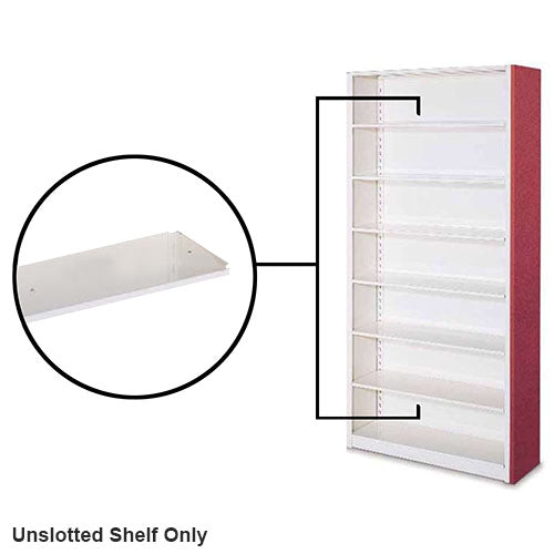  Safco 36"W x 24"D Unslotted Shelf - EF3624U - Titan Tools Direct