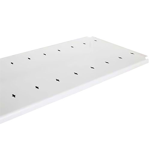  Safco 36"W x 12"D Slotted Shelf, 18GA - EF3612S18GA - Titan Tools Direct