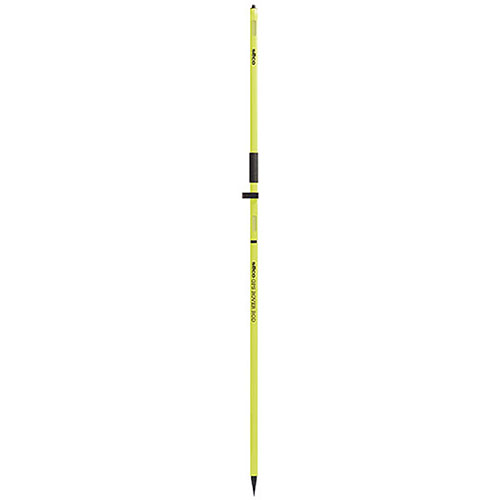  Seco 2m GPS Rover Rod with Cable Slot, Flo Yellow - 5125-06-FLY - Titan Tools Direct