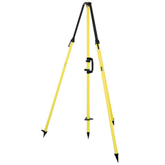 Seco Fixed-Height GPS Antenna Tripod with 2m Center Staff, Standard Yellow - 5115-00-YEL