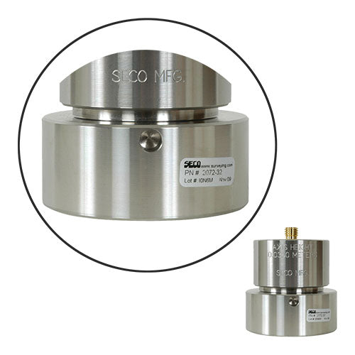  Seco Bottom Monument Mounts for 3-inch Pipe with MPT 3-1/2 x 8 TPI  - 2072-32-002 - Titan Tools Direct