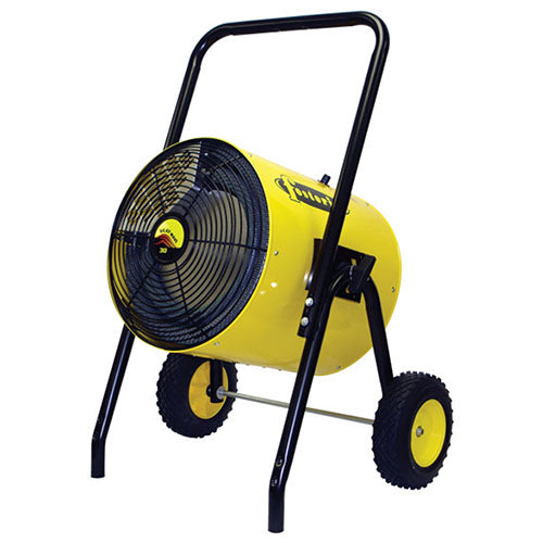 TPI 30KW Unit 3-Phase Heat Wave Portable Electric Salamander - 600 Volts - FES-3060-3A - Titan Tools Direct