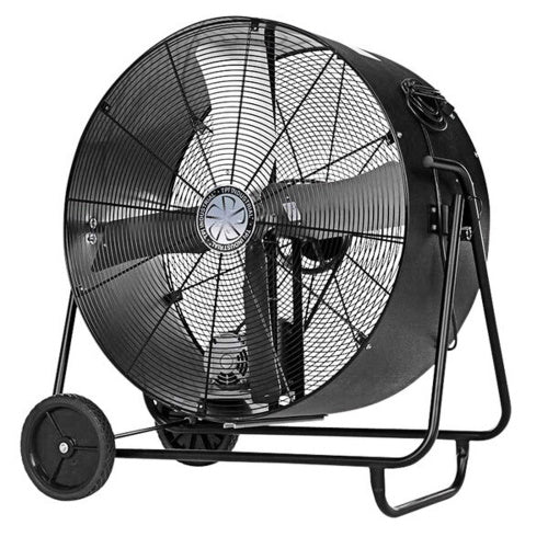 TPI 36" Swivel Belt Drive Portable Blower, 1/2 HP, 120V, 1 PH, ODP - PBS36B
