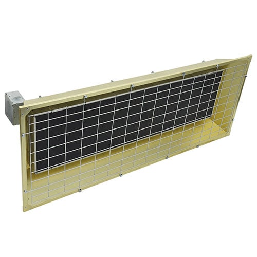 TPI FSS Series 9.50KW Infrared Flat Panel Emitter Suspension Mount - 208 Volts - FSS-9520-3