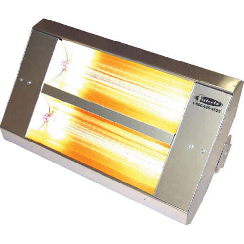 TPI 2-Lamp Mul-T-Mount Infrared Heater Stainless Steel Housing 480V 30° Asymmetrical - 222A30THSS480V
