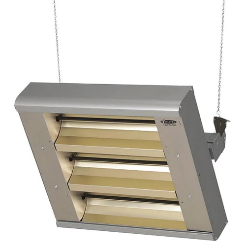 TPI 3 Lamp Mul-T-Mount Infrared Heater Stainless Steel Housing 480V 60° Asymmetrical - 22330THA480V