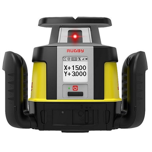  Leica Rugby CLA Active Rotary Laser w/ CLX 600 Function - Auto Dial-In Dual Grade 6016031 - Titan Tools Direct