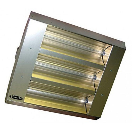 TPI 3 Lamp 4.8KW 480V 60Sym Mul-T Mount Infrared Htr w Brown Housing - 22360TH480V - Titan Tools Direct