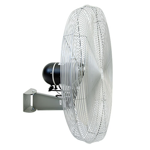 TPI 24" Industrial Unassembled Oscillating Fan with Wall Mount - ACU24-WO