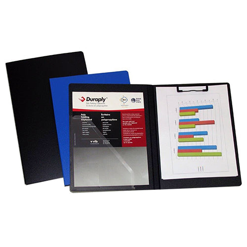  VLB Duraply 8 1/2" x 14" Folding Clipboard Portfolio, Legal-Size - 98987 - Titan Tools Direct