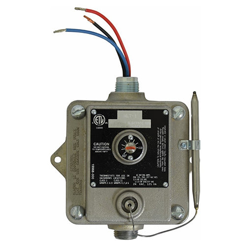 TPI 40-110 Degrees 22Amp @ 125-277VAC Hazardous Location Thermostat, Single Pole - HLT-1