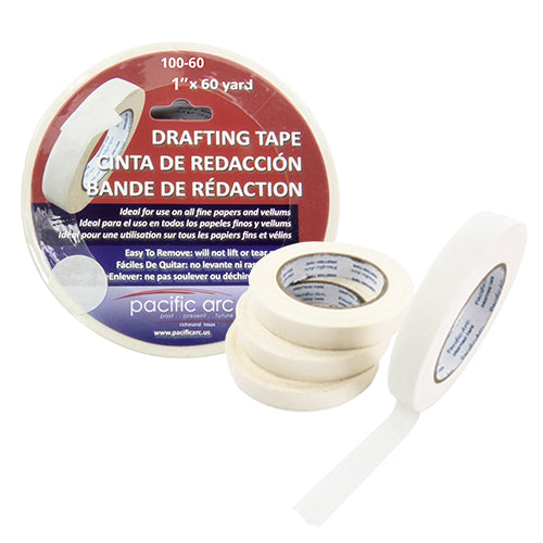 Pacific Arc 1" x 60 Yard Drafting Tape Rolls - 100-60