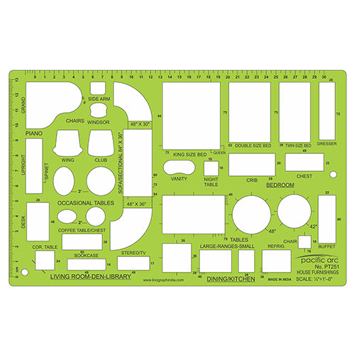 Pacific Arc House Furnishings Template (PT-251)