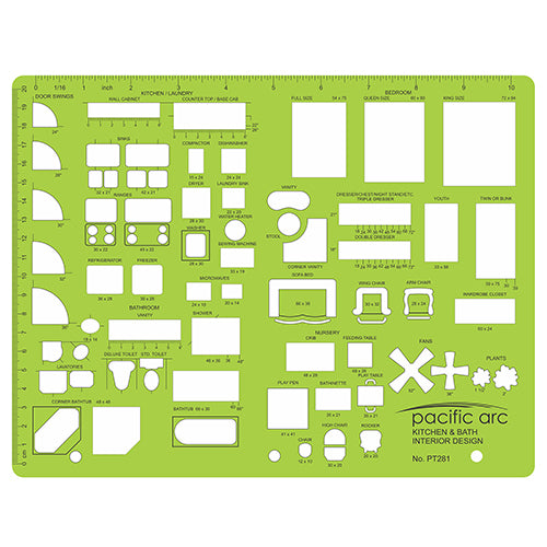  Pacific Arc Kitchen & Bath Interior Design Template - PT-281 - Titan Tools Direct