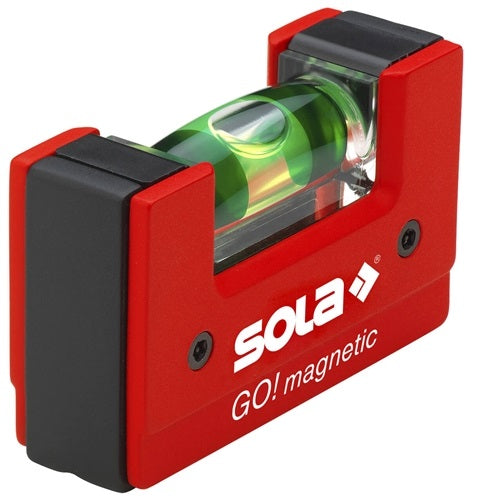 Sola Magnetic Portable Level with Clip 3 Inches LSGOM