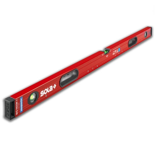 Sola Big Red Aluminum Box Beam Magnetic Level 24 inches LSB24M LSB24M Titan Tools Direct