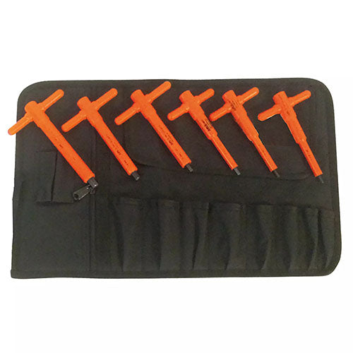 Jameson - 6 Piece Insulated T-Handle Hex Key Set - Standard (JT-KT-02667)