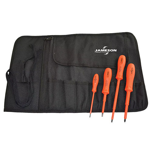 Jameson - 4-Piece Insulated Screwdriver Set (JT-KT-02150)