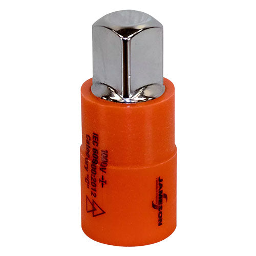 Jameson - 3/8 inch Female x 1/2 inch Male Insulated Socket Adapter (JT-SK-04401)