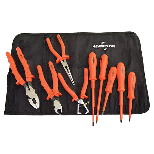 Jameson - 9-Piece Insulated Basic Electrician Kit (JT-KT-00001)