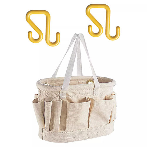 Jameson - Canvas Tool Bag and S Hooks (24-42S)