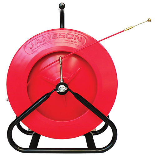 Jameson - 3/6 in. x 300 ft. Mini-Duct Hunter Traceable Rodder - 15-316-300