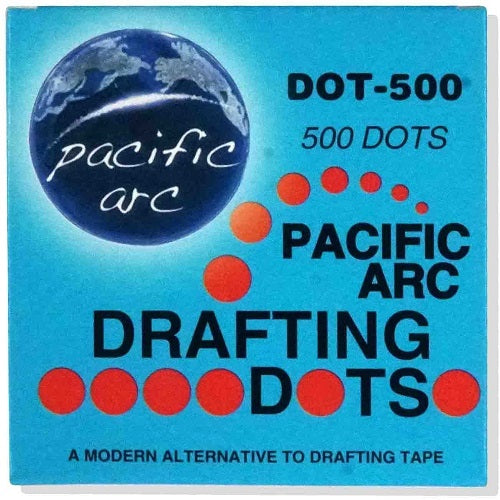 Pacific Arc Drafting Dots - 500 Pack (DOT-500) - Titan Tools Direct