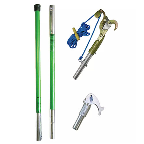 Jameson LS-Series Hollow Core Landscaping Tree Trimming Kit with Adapters - LS-6PKG-3 - Titan Tools Direct