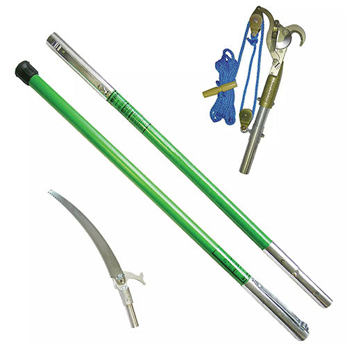  Jameson LS-Series Hollow Core Landscaping Tree Trimming Kit with Adapters - LS-6PKG-5 - Titan Tools Direct
