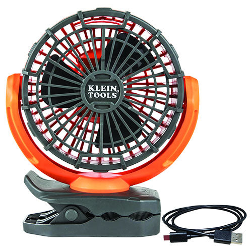  Klein Tools Rechargeable Personal Jobsite Fan - PJSFM1 - Titan Tools Direct