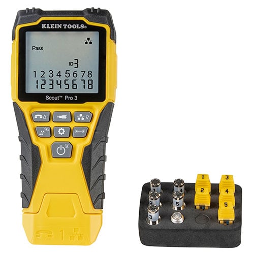 Klein Tools - Scout Pro3 Cable Tester Starter Kit (VDV501-851)