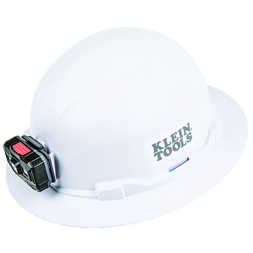 Klein Tools - Hard Hat with Rechargeable Headlamp, White (60406RL)