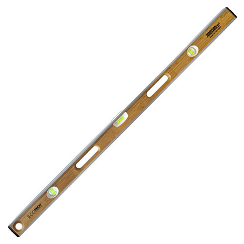 Johnson Level - Eco-Tech Block Vial Bamboo Level - 48 inch (1611-4800)