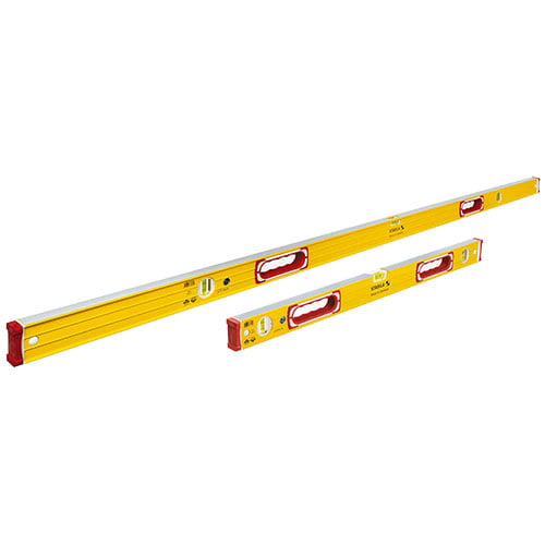 Stabila Concrete Set, Type 196 Spirit Levels (32" and 72") - 37872