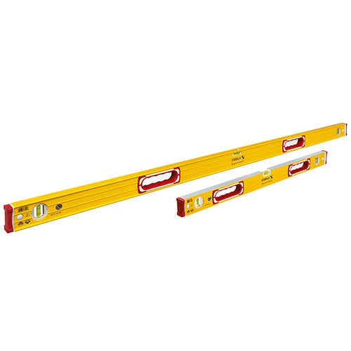 Stabila Tiler Set, Type 196 Spirit Levels (58" and 32") - 37832