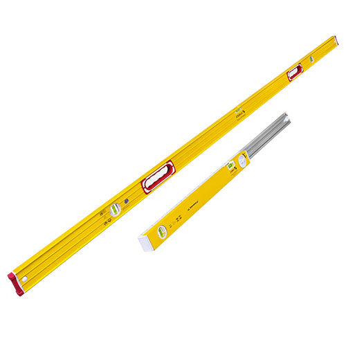 Stabila 78-Inch Type 196 Jamber Kit Level Plus Type 80 T Extendable Level (37540)