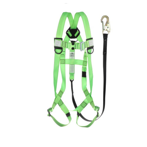 PeakWorks Compliance Kit: Harness, 6 ft Lanyard - V8252366 - Titan Tools Direct