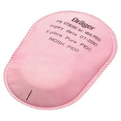 Draeger - X-plore Pure P100 Pancake Filter - 2 pack (6738350)