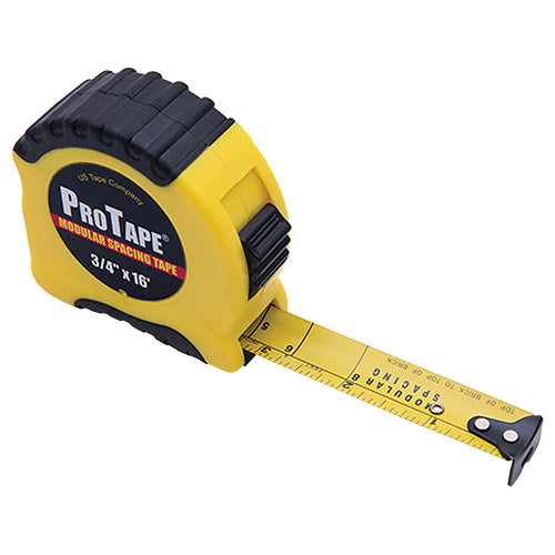 US Tape 3/4” x 16’ XR Series Modular Brick Spacing ProTape - 52466 - Titan Tools Direct