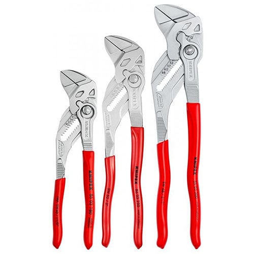 Knipex 3-Piece Pliers Wrench Set (00 20 06 US2)