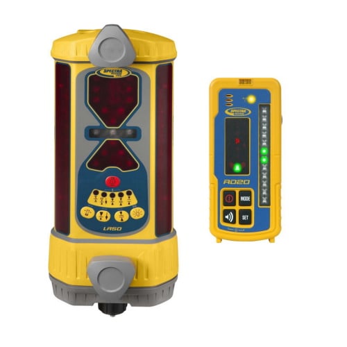Spectra Precision Wireless w/ NiMH Batteries and RD20 Remote Display ...