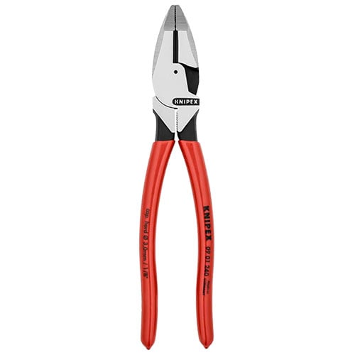 Knipex - 9 1/2'' High Leverage Lineman's Pliers New England Head (09 01 240)