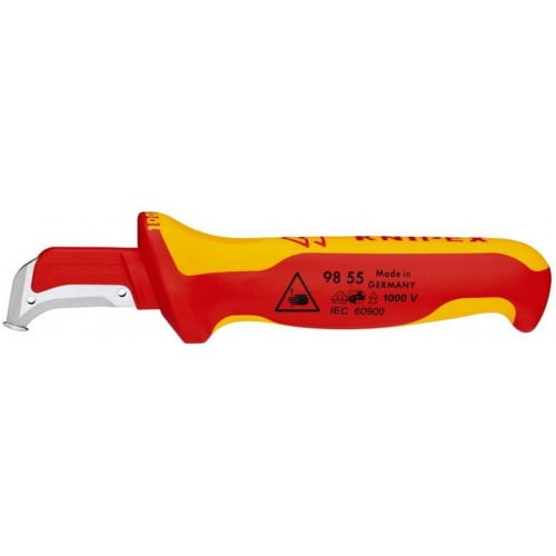 Knipex 7 1/4'' Dismantling Knife - Insulated (98 55)