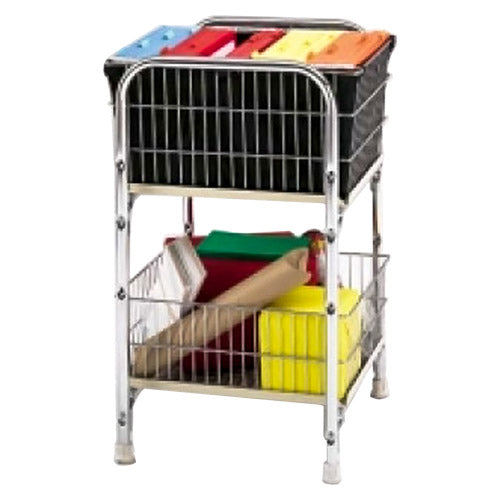 Charnstrom Compact Office Mail Distribution and File Cart without Casters (M014) - Titan Tools Direct