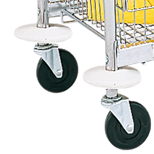 Charnstrom 5" Mail Room and Office Cart Donut Bumpers (RB10) - Titan Tools Direct