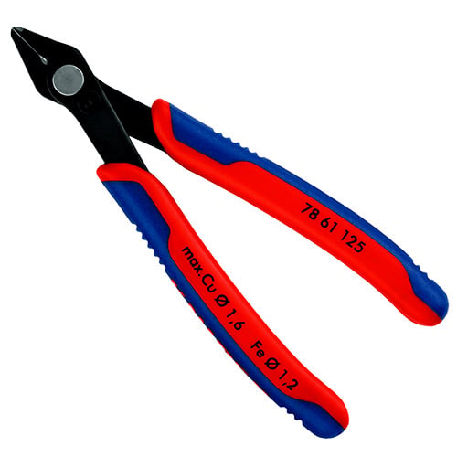 Knipex 5" Electronics Super Knips - 64 HRC (78 61 125)