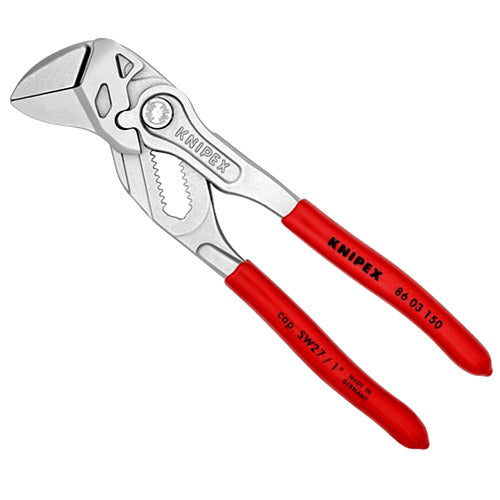 Knipex 6" Pliers Wrench with Plastic Coated Grip (86 03 150)