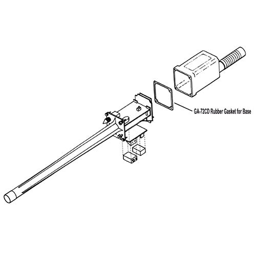 Schonstedt Rubber Gasket for Base of GA-72CD Magnetic Locator - 208323