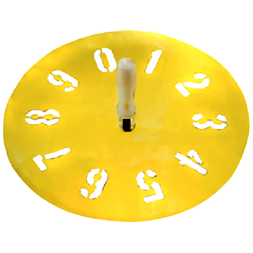  CH Hanson 2" Figure Wheel - Interlocking Brass Stencil Accessory - 12312 - Titan Tools Direct